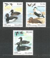 Aland Finland 1987 Year. Mint Stamps MNH (**) Mi. # 20-22 Birds - Ålandinseln