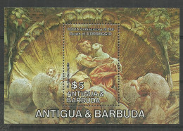 Antigua Barbuda 1984 Year , Mint Block MNH (**) Religion - Antigua Y Barbuda (1981-...)