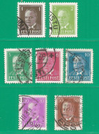 Estonia 1936 Mint Stamps MNH (**) Mich.# 113-119 - Estonia