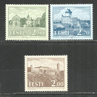 Estonia 1993 Mint Stamps MNH (**)  Mich.# 213,218,220 - Estland