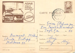 Postal Stationery Postcard Romania ADAS Prime Asigurare - Roemenië