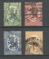 Finland 1919 Used Stamps Set  - Emissions Locales