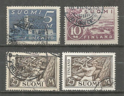 Finland 1930 Used Stamps 4v - Gebruikt