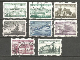 Finland 1963 Used Stamps 8v - Gebraucht