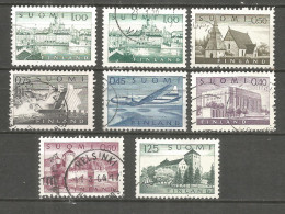 Finland 1963 Used Stamps 8v - Oblitérés