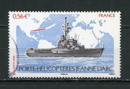 FRANCE - PORTE HELICOPTÈRES JEANNE D'ARC - N° Yvert 4423 Obli. - Usati