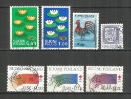 Finland 1977 Used Stamps 7v - Gebruikt