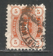 Finland Russia 1875 Used Stamp (L 11)  - Gebruikt