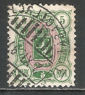 Finland Russia 1889 Used Stamp  Mi.# 33 - Usados