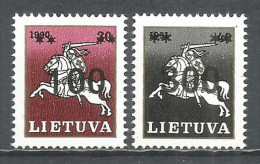 Lithuania 1993 Year Mint Stamps MNH (**)  OVPT - Litauen