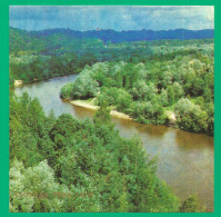 RUSSIA Latvia 1975 Special Matchbox Label 93x93 Mm (catalog # 298) Sigulda River Gauja - Zündholzschachteletiketten