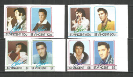 Saint Vincent 1985 Mint Stamps MNH(**) Elvis Presley  Imperf. - St.Vincent (1979-...)