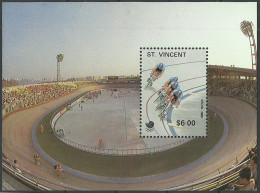 Saint Vincent 1988 Mint Block MNH(**) Sport Olympics - St.Vincent (1979-...)