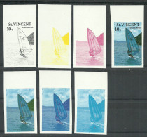 Saint Vincent 1988 Mint Stamps MNH(**) Proof. Color - St.Vincent (1979-...)