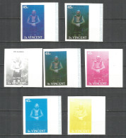 Saint Vincent 1988 Mint Stamps MNH(**) Proof. Color - St.Vincent (1979-...)