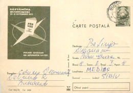 Postal Stationery Postcard Romania CEC Libret De Economii - Roumanie