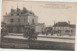 Yonne :  SAINT  FLORENTIN : La  Gare  , Vergigny - Saint Florentin