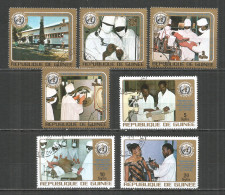 Guinea 1973 Year , Used Stamps Set  - Guinée (1958-...)