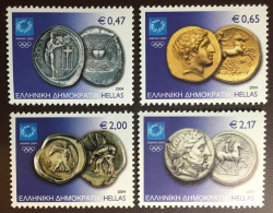 Greece 2004 Olympic Games Coins MNH - Ungebraucht