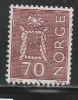 NORVÉGE 418 // YVERT 524A // 1964-70 - Usati