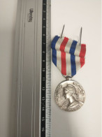 MEDAILLE HONNEUR HONNEUR DES CHEMINS DE FER HENRY 1966 REPUBLIQUE FRANCAISE - Otros & Sin Clasificación