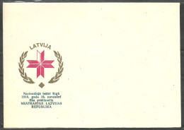 Latvia Mint Cover 1991 Year  - Lettonie