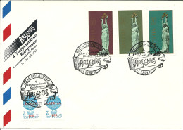 Latvia Mint Cover 1992 Year Film Festival ARSENALS  - Letonia