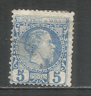 Monaco 1885 Year , Used Stamp - Gebruikt