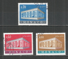 Monaco 1969 Year , Used Stamps Sed Europa Cept - Used Stamps