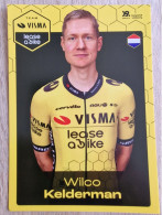 Card Wilco Kelderman - Team Visma-Lease A Bike - 2024 - Cycling - Cyclisme - Ciclismo - Wielrennen - Cycling