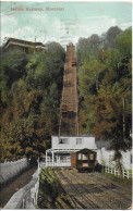 INCLINE RAILWAY, MONTREAL, QUEBEC, CANADA. Circa 1921. USED POSTCARD   Mm4 - Montreal