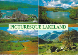PICTURESQUE LAKELAND, CUMBRIA, ENGLAND. USED POSTCARD   Mm4 - Other & Unclassified