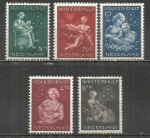 NETHERLANDS 1944 Year , Mint Stamps MNH (**) - Neufs