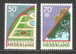 NETHERLANDS 1986 Year , Mint Stamps MNH (**) Europa Cept - Unused Stamps