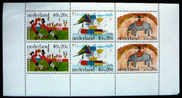 (dcth-327)   The Netherlands  -  Pays-Bas  -  Nederland    Mi Nr.  1088-91 In Bloc  MNH - Altri & Non Classificati