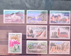 France 1961 " Série Touristique " N°1311-1318 Yvert/Tellier Neuf** MNH - Unused Stamps