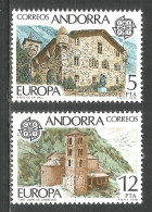 Spanish Andorra 1978 , Mint Stamps MNH (**) Europa Cept - Nuovi