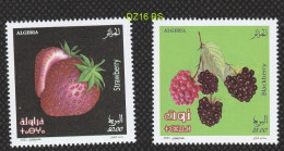 Année 2021-N°1871/1872 Neufs**MNH : Fruits : Fraises Et Mures - Argelia (1962-...)