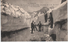 HTES PYRENEES-Col Du Tourmalet-Tranchée De Neige De 3m De Haut Sur La Route Thermale - MTIL 322 - Andere & Zonder Classificatie