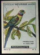 Meurisse - Ca 1930 - 13 - Les Perroquets, Parrots - 5 - Perruche à Collier - Sonstige & Ohne Zuordnung