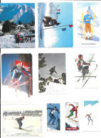 CX70 - IMAGES ET VIGNETTES DIVERSES - SKI - Sports D'hiver