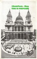 R436955 London. St. Paul Cathedral. Valentine. Silveresque - Otros & Sin Clasificación