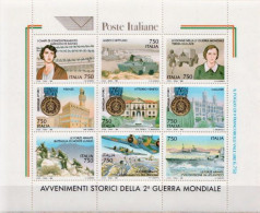 Italy MNH Minisheet - WW2