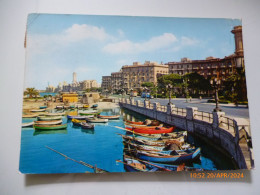 Cartolina Viaggiata "BARI  Lungomare N. Sauro" 1961 - Bari
