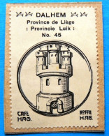 Prov Liège N045 Dalhem Timbre Vignette 1930 Café Hag Armoiries Blason écu TBE - Tè & Caffè