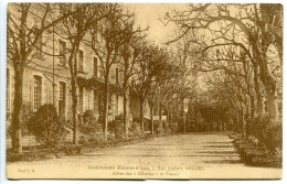 CPA Sépia Voyagé 1924 * ANGERS Institution Jeanne D'Arc 3 Rue Joubert Allée Des Grandes Et Préaux * Photo J.M. - Angers