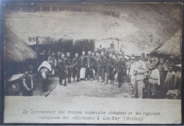 Indo Chine Commandant Des Troupes Imperiales Chinoises Et Reguliers à Lao Kay Hokeou Cpa Photo - Vietnam