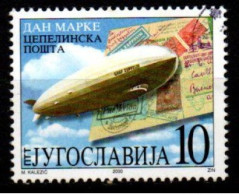 YOUGOSLAVIE   -    2000  . Dirigeable  Graf Zeppelin , Oblitéré. - Mongolfiere