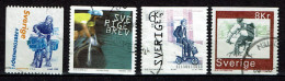 Sweden 1999 - Yv 2100/03 - Cycle, Bicycle, Cicli, Vélo, Fahrrad, Rijwiel, Fiets - Usati