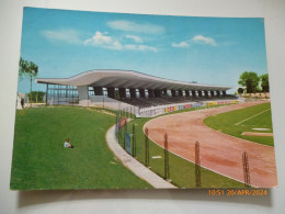 Cartolina Viaggiata "MACERATA Campo Sportivo Helvia  Racina" 1966 - Macerata